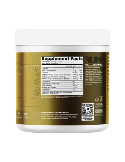 CBUM Essential Performance Non-Stim Training Formula
