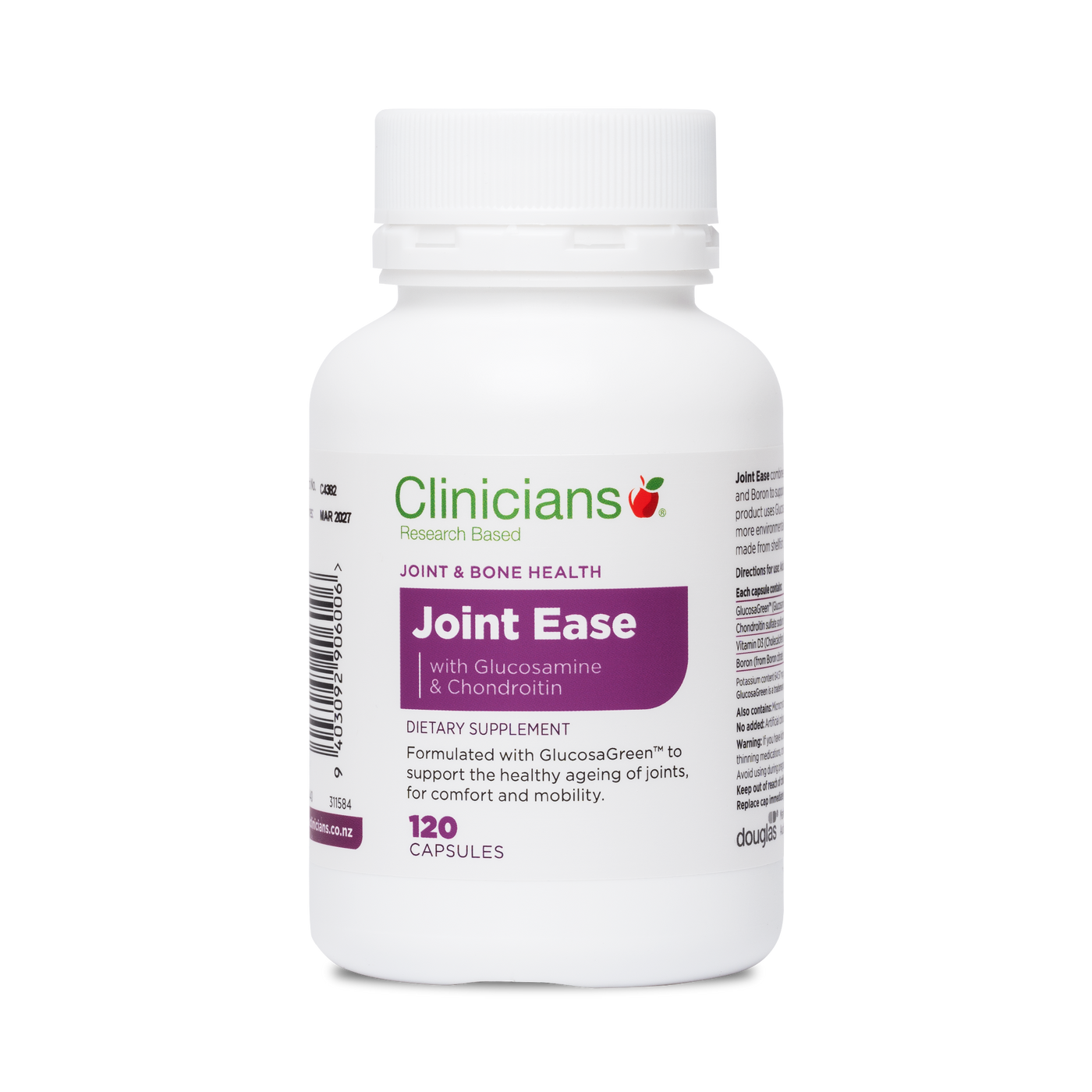 Joint Ease with Glucosamine & Chondroitin 120 caps