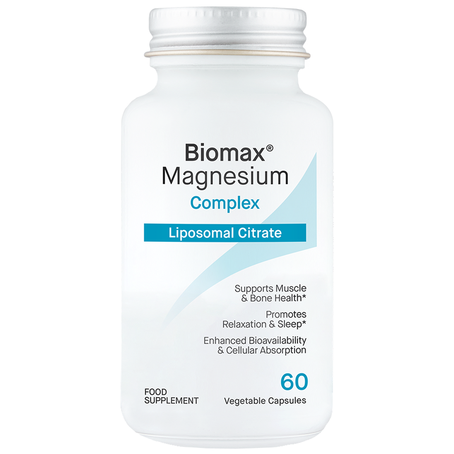 Biomax Liposomal Magnesium Citrate 250mg Capsules 60 Count Supplement
