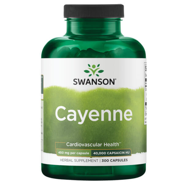Swanson Cayenne 450mg 300 Caps