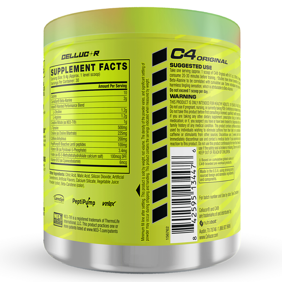 Cellucor C4 Original Pre Workout 30 serve + FREE CAN