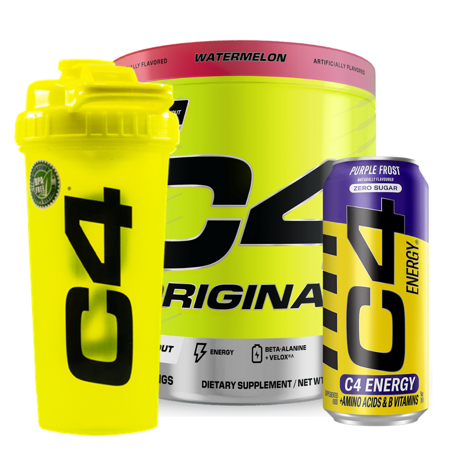 Cellucor C4 Original Pre Workout 50 serve + FREE CAN + FREE SHAKER
