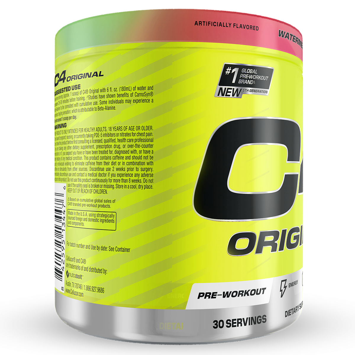 Cellucor C4 Original Pre Workout 30 serve + FREE CAN