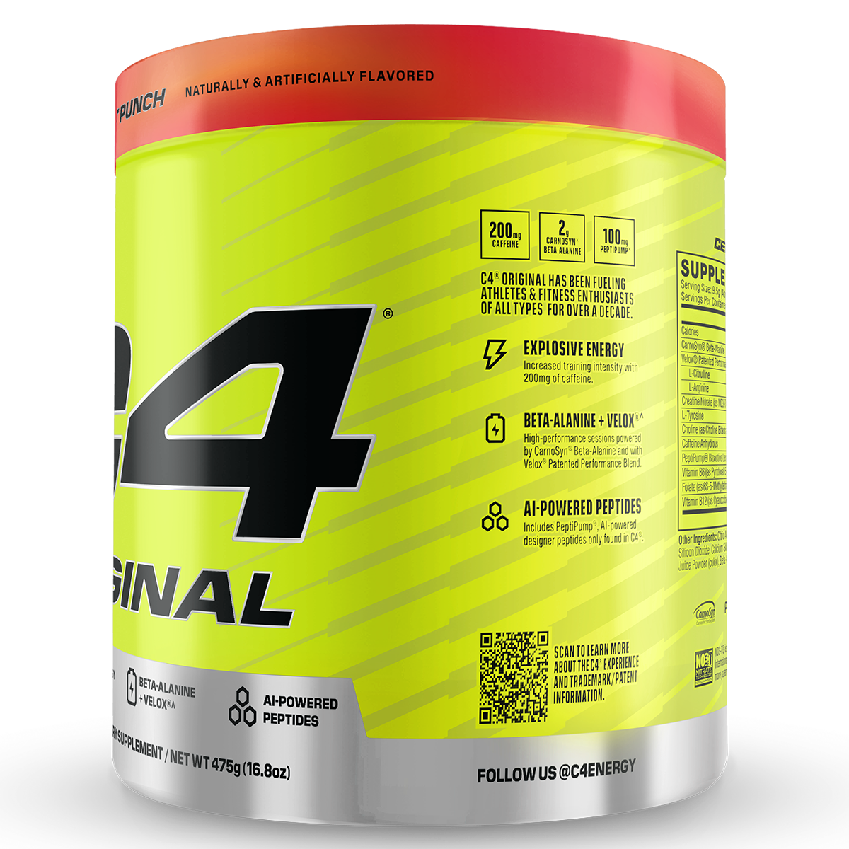Cellucor C4 Original Pre Workout 50 serve + 2 X FREE CANS + SHAKER