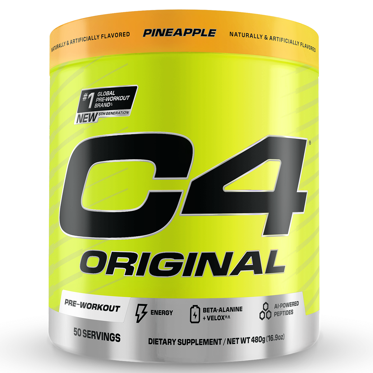 Cellucor C4 Original Pre Workout 50 serve + FREE STRINGER SINGLET  ( Only Large Size )