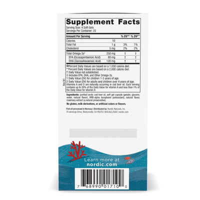 Nordic Naturals Children's DHA 90 Softgels
