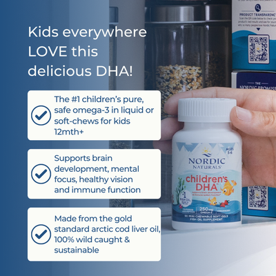 Nordic Naturals Children's DHA 90 Softgels