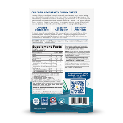 Nordic Naturals Children's Eye Health Gummies x30