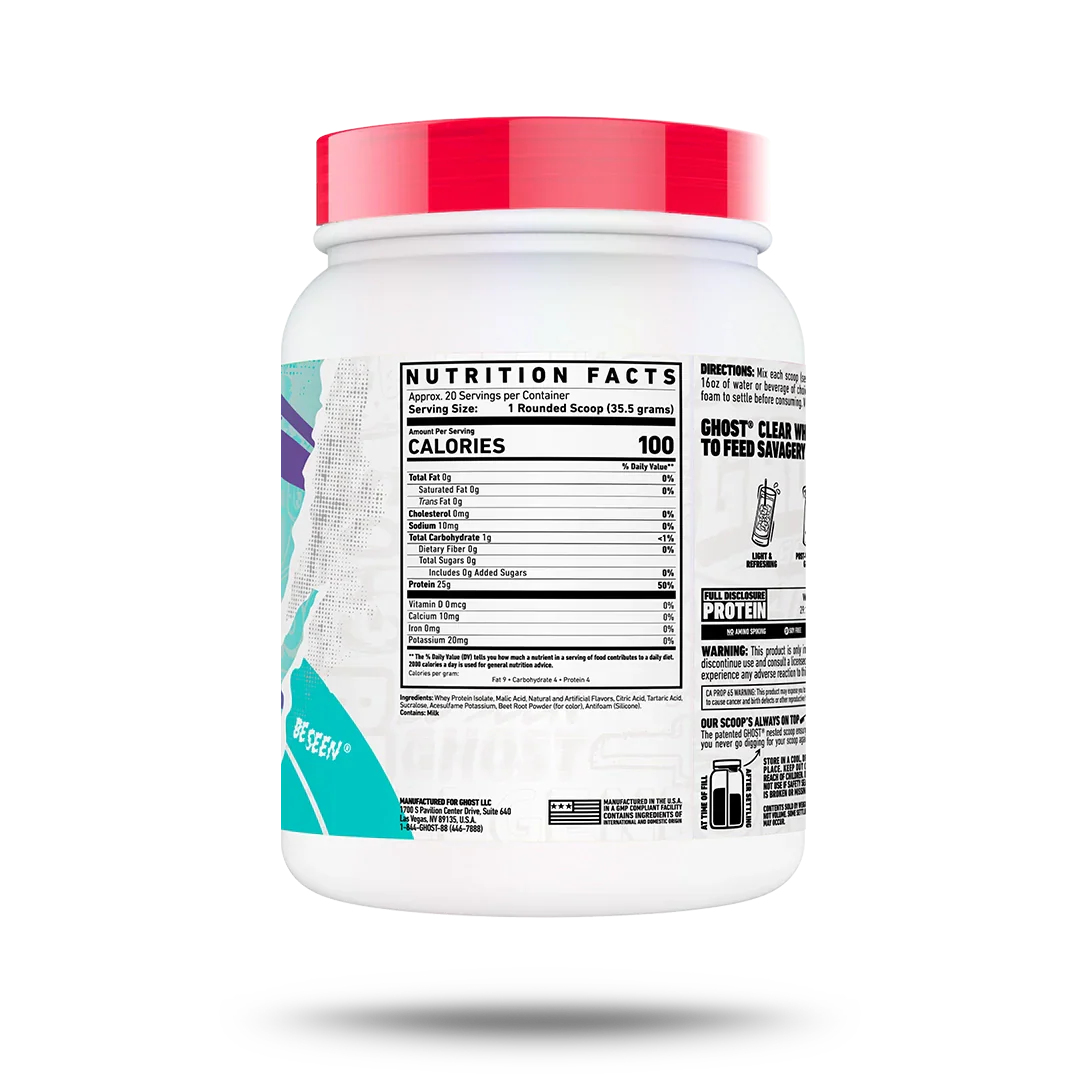 GHOST® CLEAR WHEY | STRAWBERRY WATERMELON