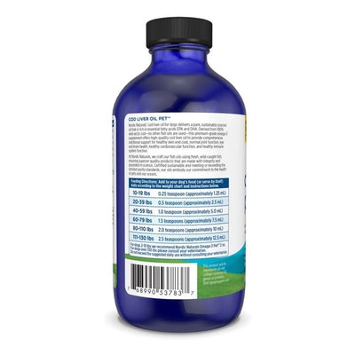 Nordic Naturals Pet Cod Liver Oil (Medium/Large Breed Dogs) 237ml