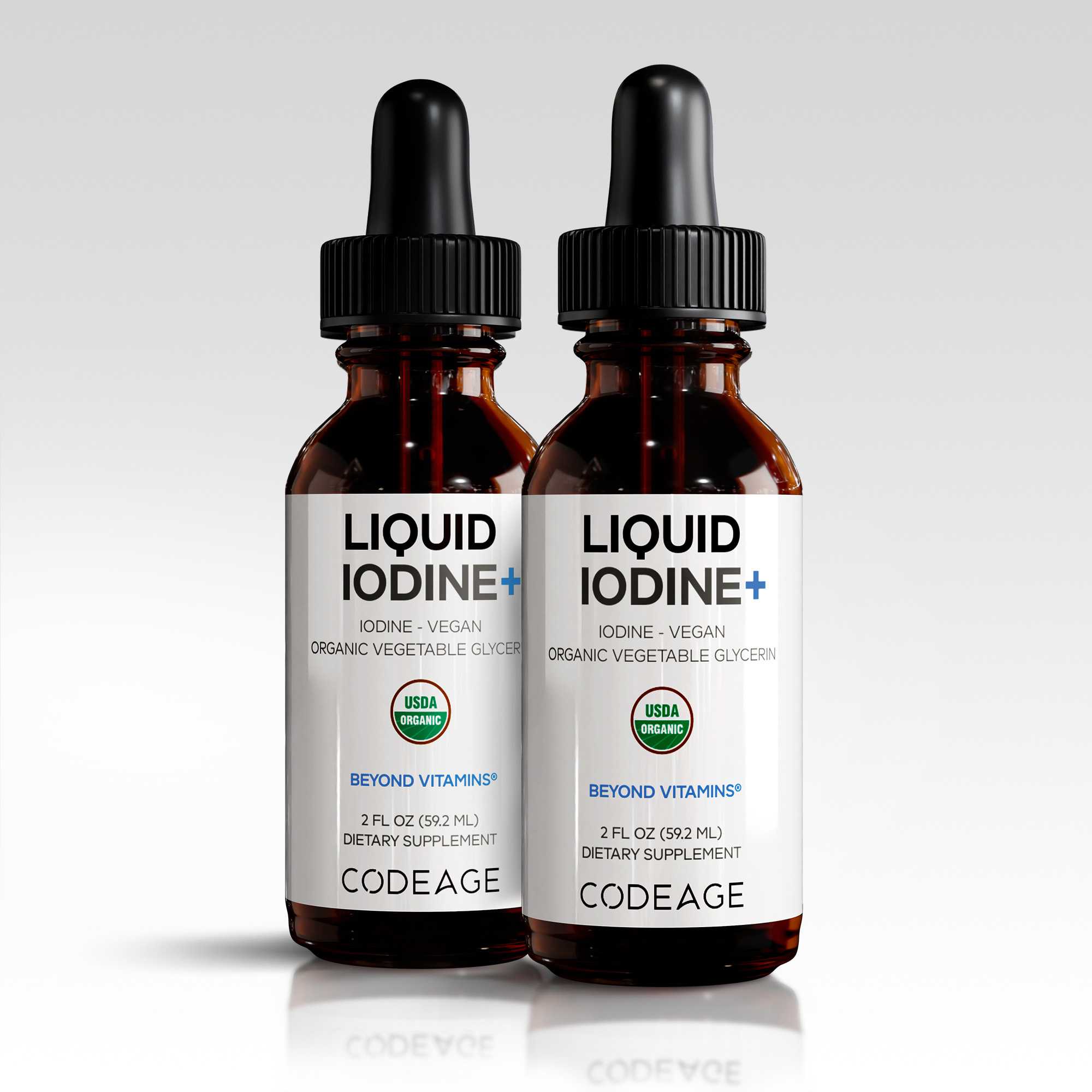Liquid Iodine + USDA Certified Organic