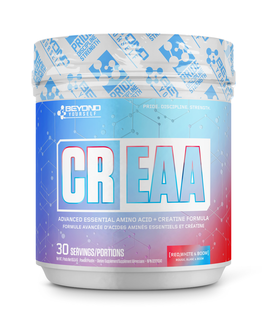 CrEAA Creatine + EAAs One Formula Limitless Benefits Beyond Yourself Supplement