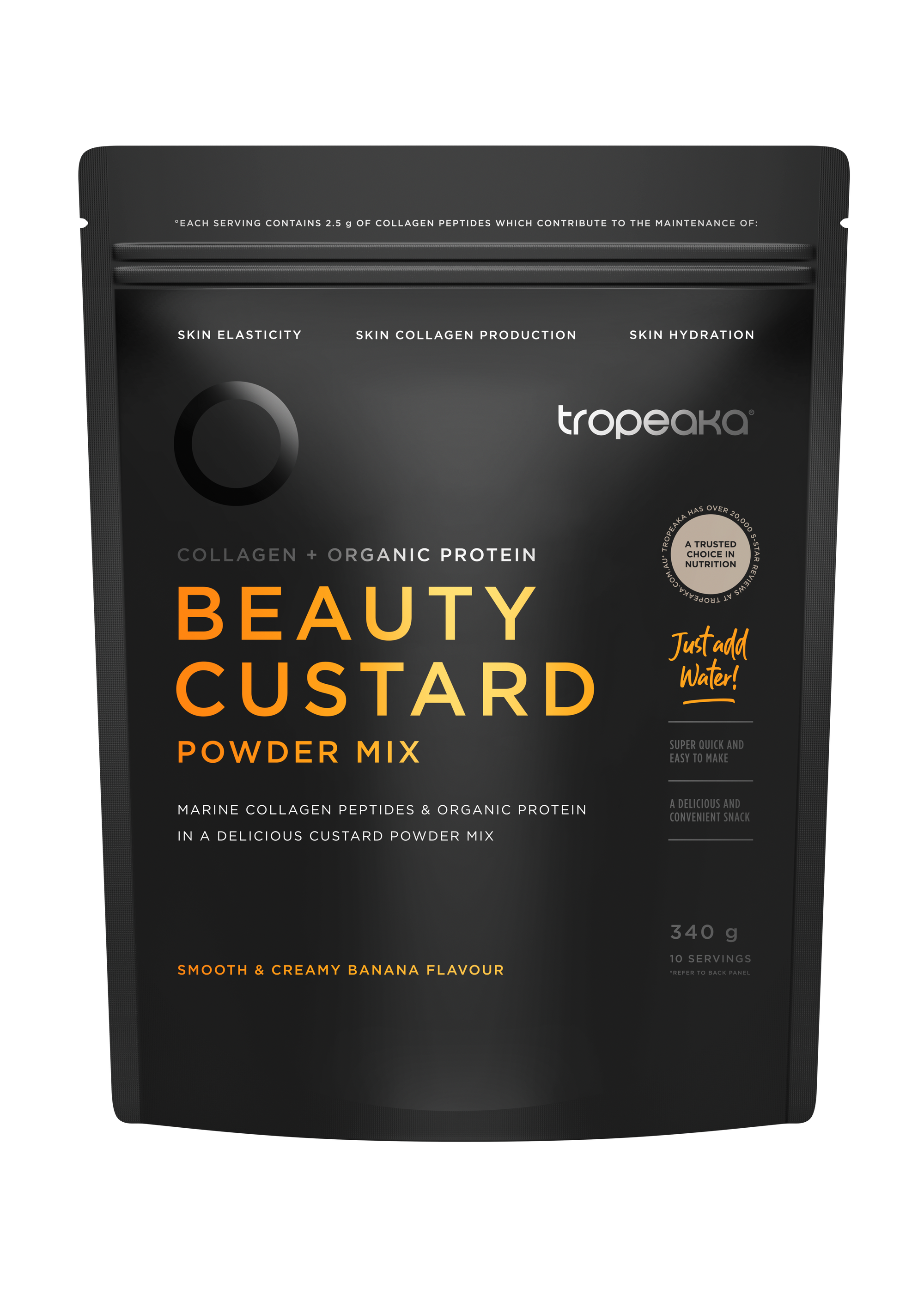 Tropeaka Beauty Custard 340g)