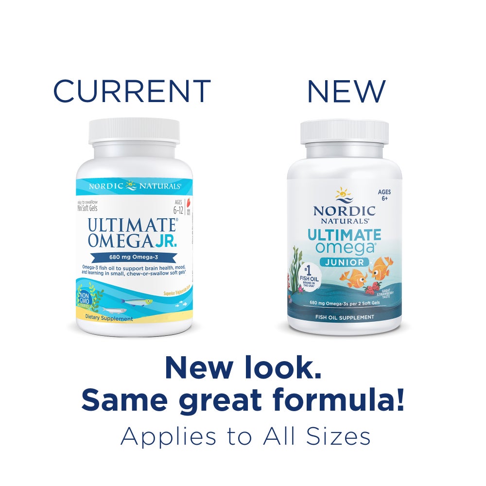 Nordic Naturals Ultimate Omega Junior 90 Softgels