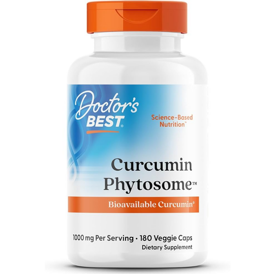 Doctor's Best Curcumin Phytosome Featuring Meriva 180 Veggie Caps