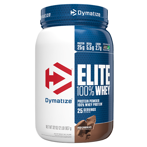 Dymatize Elite 100% Whey 2lb CLEARANCE Short Dated end of 02/2026