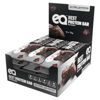 EQ Best Protein Bars 75g x12