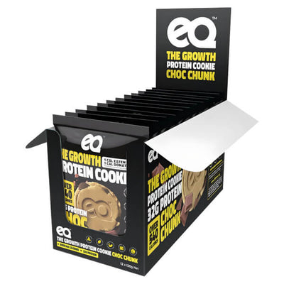 EQ Growth Protein Cookies 130g x12