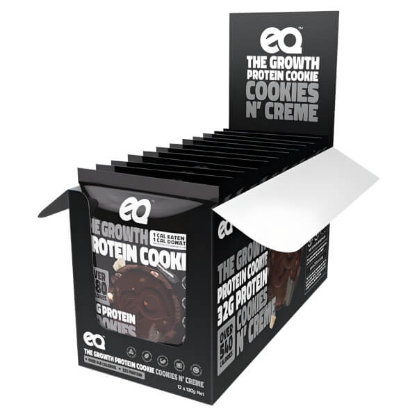 EQ Growth Protein Cookies 130g x12