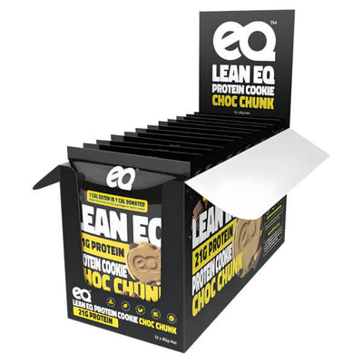 EQ Lean Protein Cookies 85g x12