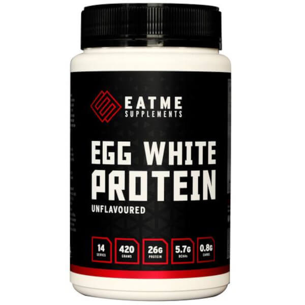 Eat Me Supplements Egg White Protein 420g CLEARANCE Short Dated end of 09/2026