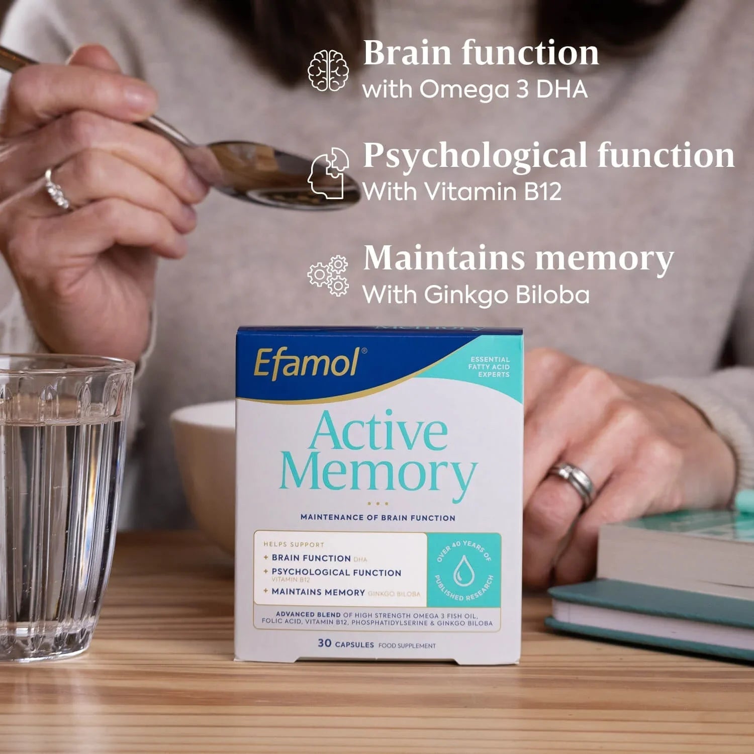 Efamol Active Memory 30 Capsules