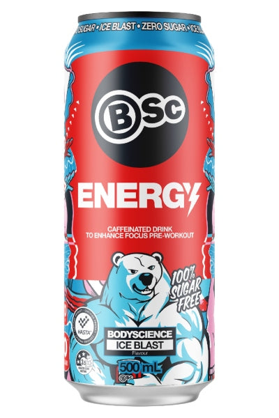 BSc ENERGY Cans 500ml (x12)