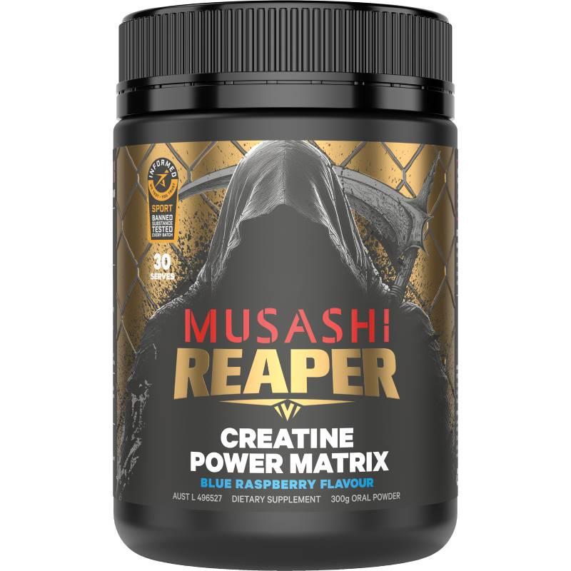 Musashi Reaper Creatine Power Matrix Blue Raspberry 300g
