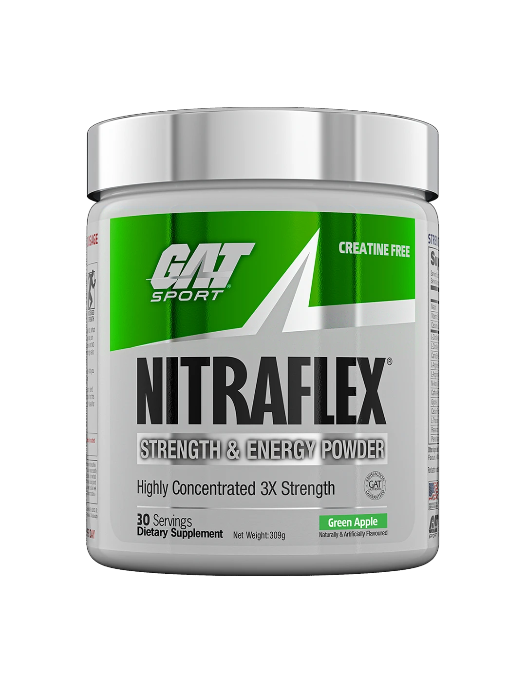 GAT Nitraflex 30 Servings CLEARANCE Short Dated end of 01/2026