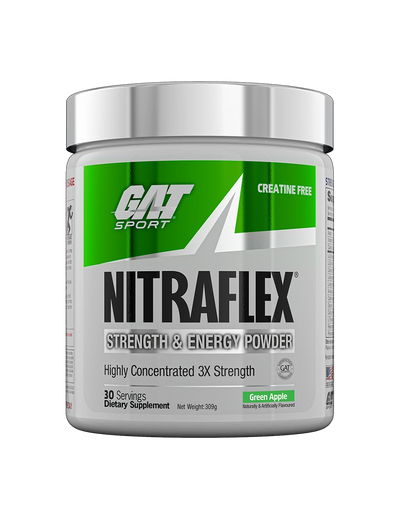 GAT Nitraflex 30 Servings CLEARANCE Short Dated end of 01/2026