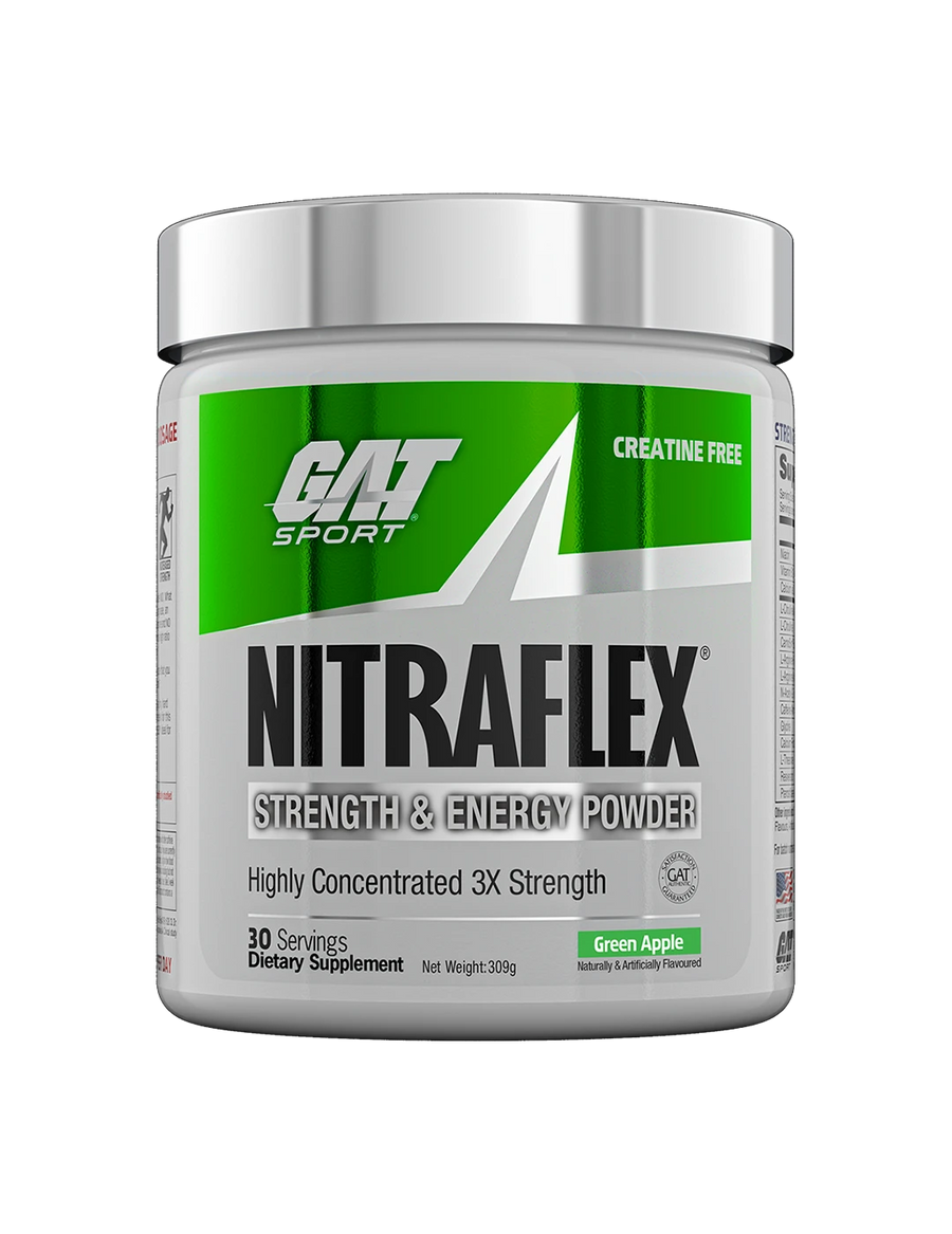 GAT Nitraflex 30 Servings CLEARANCE Short Dated end of 01/2026