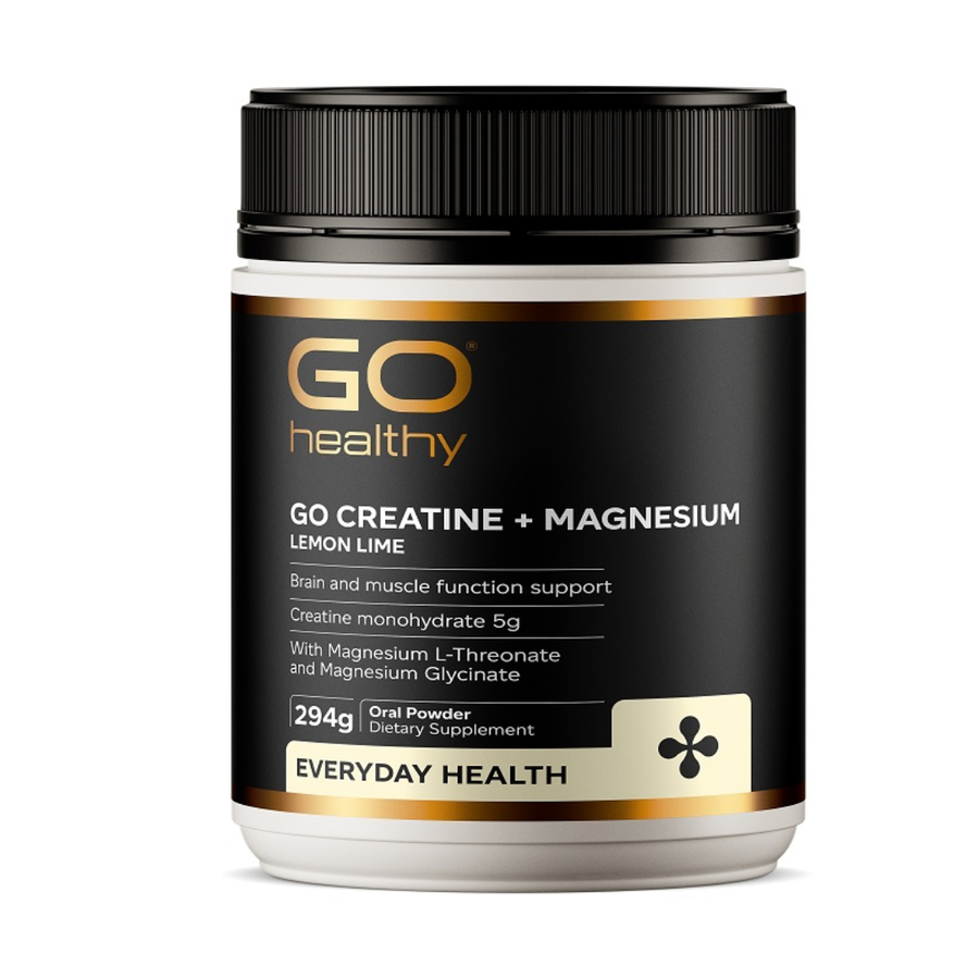 GO Healthy GO Creatine + Magnesium 294g - Lemon Lime