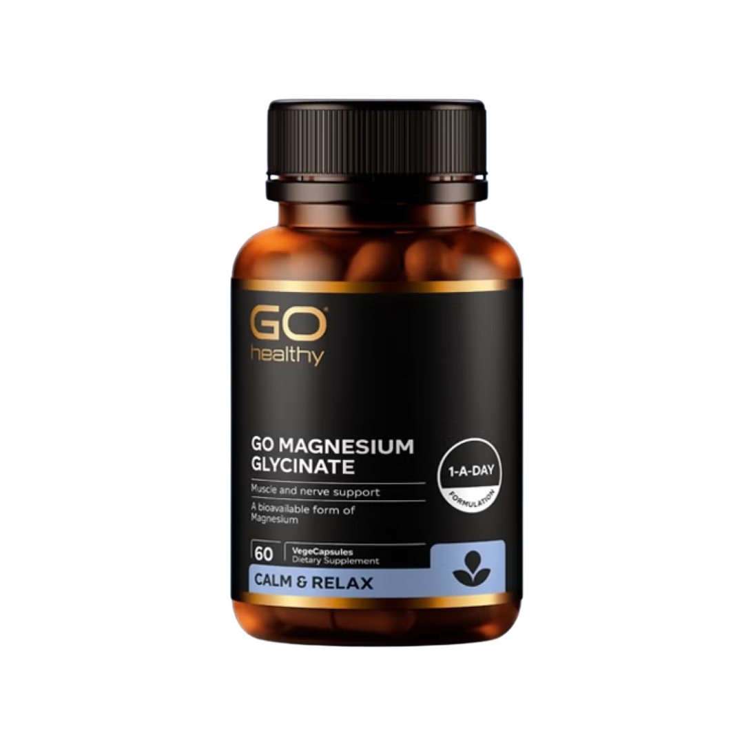 GO Healthy GO Magnesium Glycinate Capsules 120 Caps