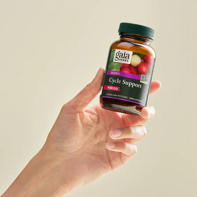 Gaia Herbs Period Cycle Support 60 Capsules for Hormone Balance