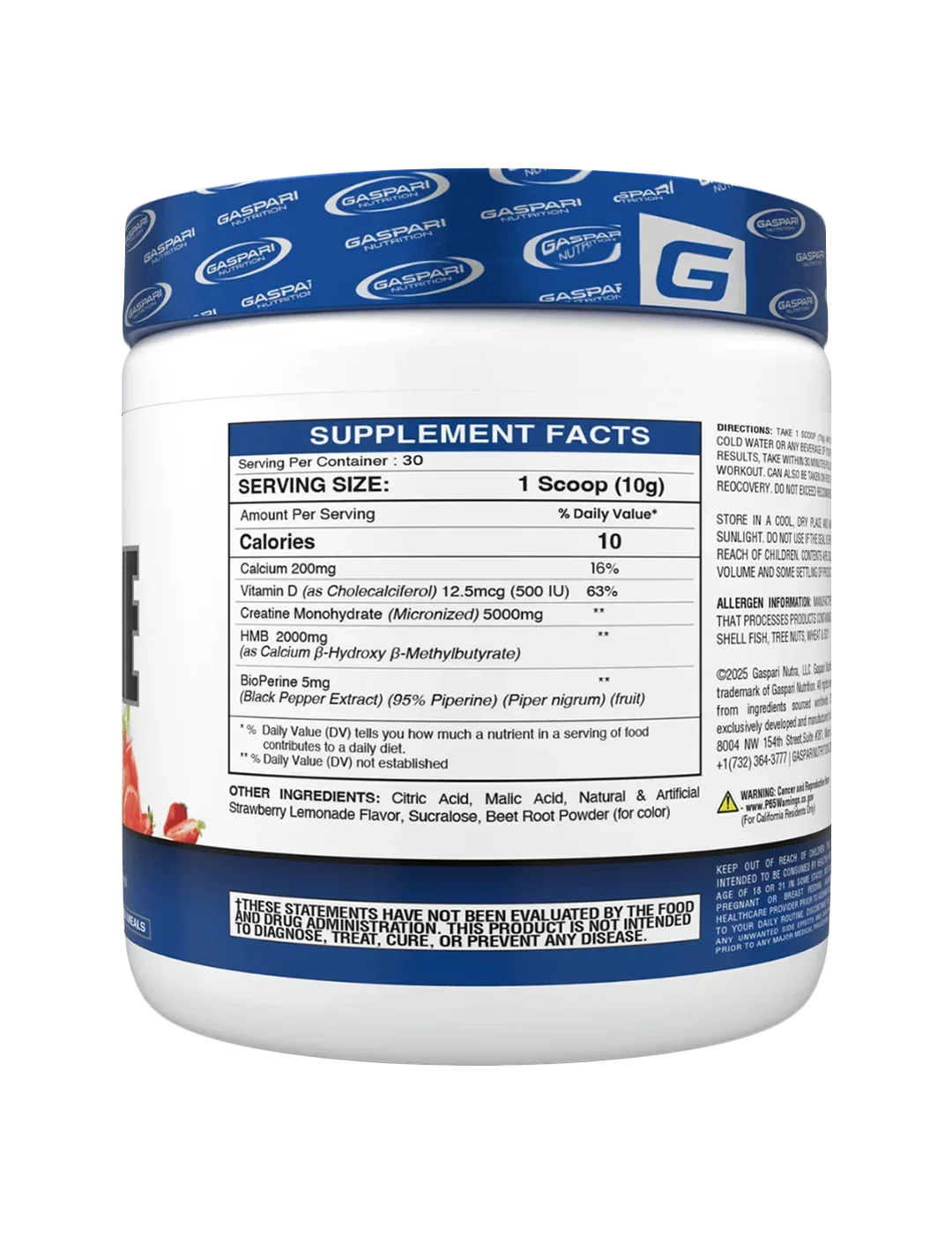 Gaspari Nutrition Creatine HMB