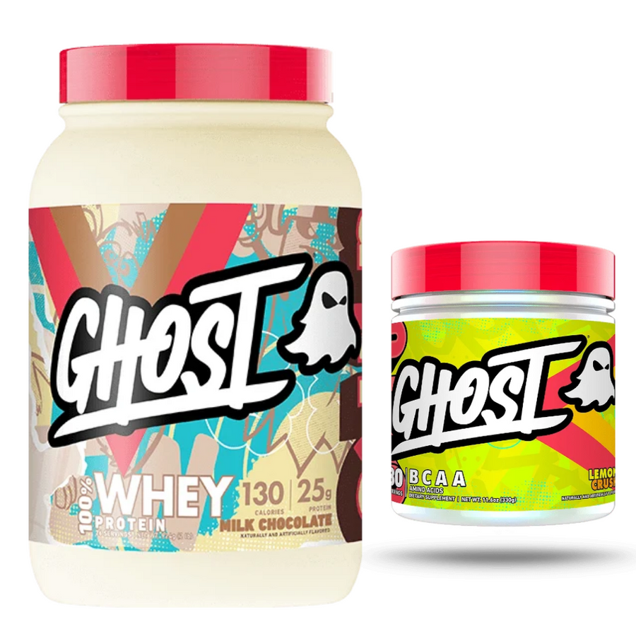 Ghost Whey 2lb with Free Ghost BCAA ( Flavour Random )
