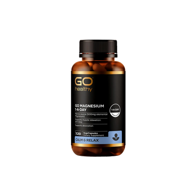 Go Healthy Go Magnesium 1-A-Day 500mg 120 Caps