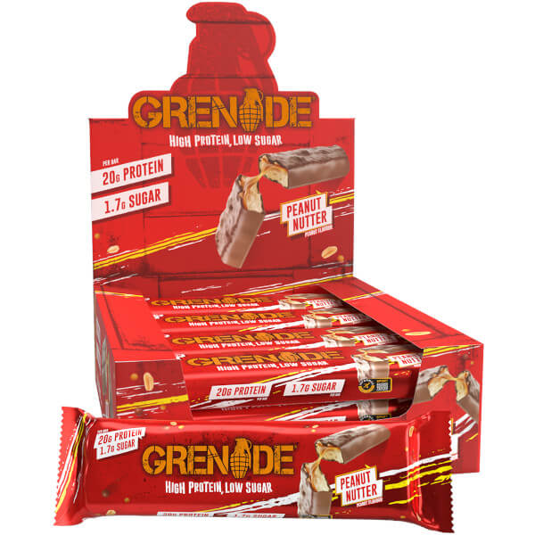 Grenade Protein Bar 60g x12 CLEARANCE Short Datedend of 10/2024