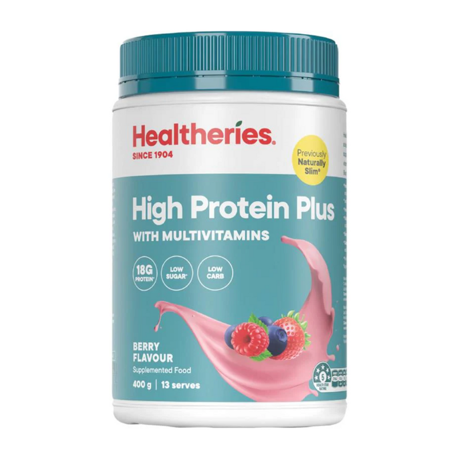 Healtheries High Protein Plus Delicious Low-Sugar Snack 400g Powder