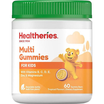 Healtheries Multi Gummy Bears for Kids 60 Gummies