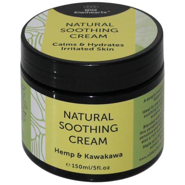 Wild Kiwihearts Hemp & Kawakawa Soothing Cream 150ml