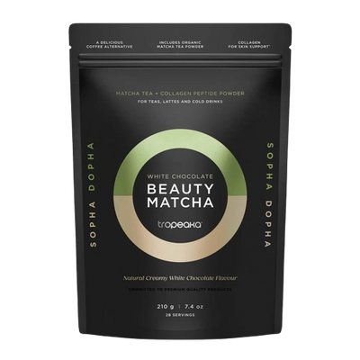 Tropeaka Beauty Matcha Colab with Sopha Dopha