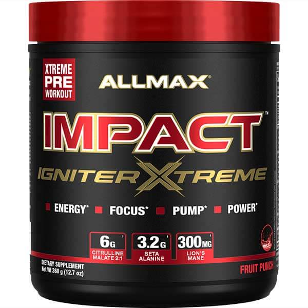 Allmax Nutrition Impact Igniter Xtreme 360g