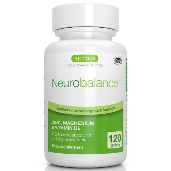 Igennus Neurobalance 120 Tabs CLEARANCE Short Dated end of 10/2026