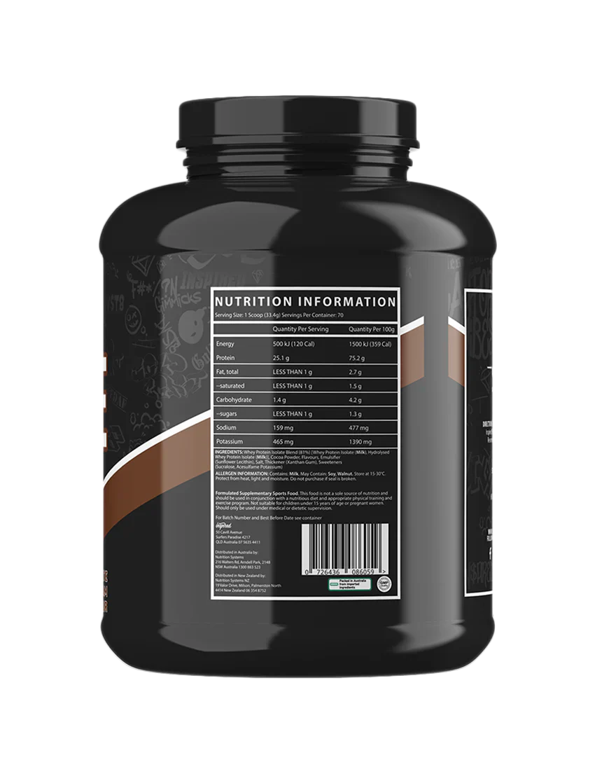 Whey Protein Isolate Supplement