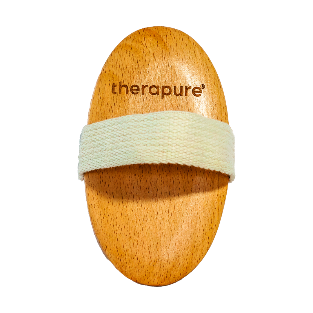 Therapure Ionic Dry Body Brush, Beech Handle and Copper Bristles