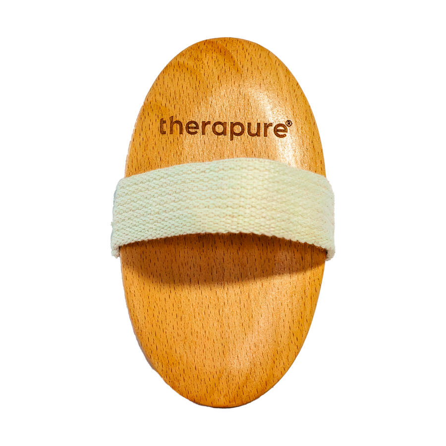 Therapure Ionic Dry Body Brush, Beech Handle and Copper Bristles
