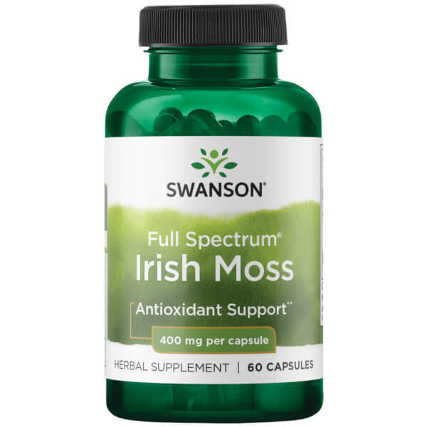 Swanson Full Spectrum Irish Moss 400mg 60 Caps