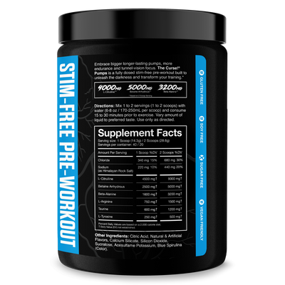 Stim-Free Pump Supplement