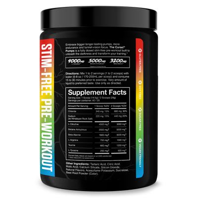Stim-Free Pump Supplement
